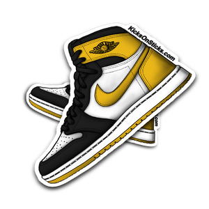 Jordan 1 "Yellow Orche" Sneaker Sticker