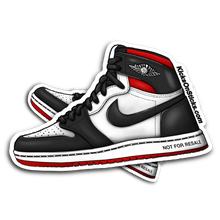 Jordan 1 "Not For Resale Red" Sneaker Sticker