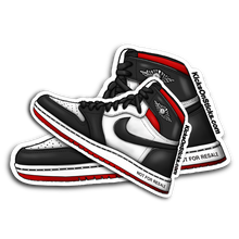 Jordan 1 "Not For Resale Red" Sneaker Sticker