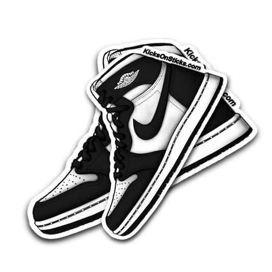 Jordan 1 "Panda" Sneaker Sticker