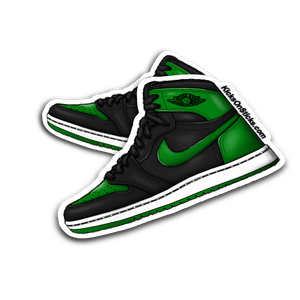 Jordan 1 "Pine Green" Sneaker Sticker