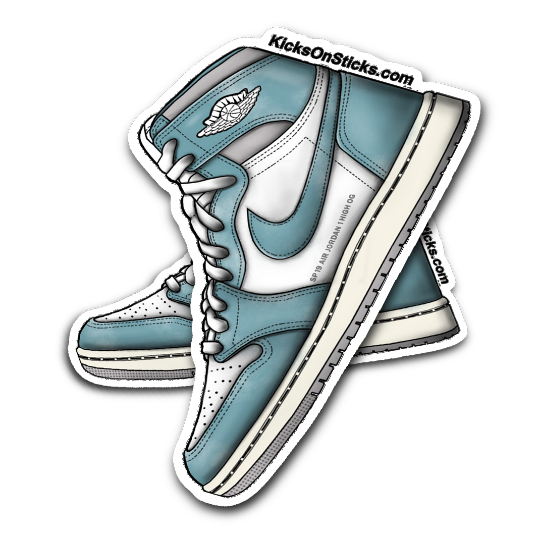 Jordan 1 "Turbo Green" Sneaker Sticker