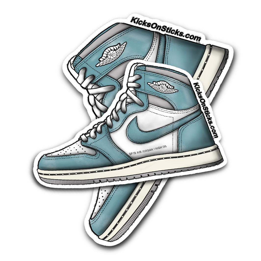 Jordan 1 "Turbo Green" Sneaker Sticker