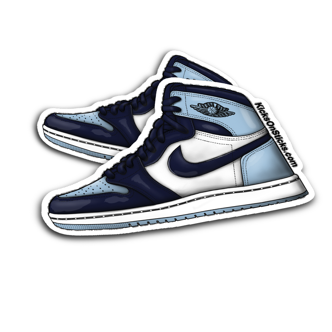 Jordan 1 "UNC Patent" Sneaker Sticker