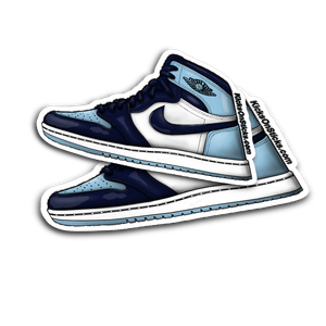Jordan 1 "UNC Patent" Sneaker Sticker