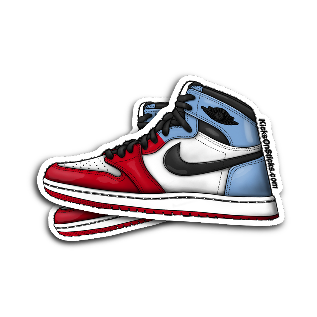 Jordan 1 "UNC to CHI" Sneaker Sticker