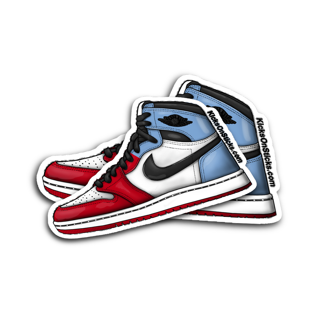 Jordan 1 "UNC to CHI" Sneaker Sticker