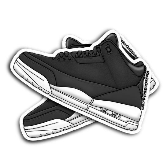 Jordan 3 "Cyber Monday" Sneaker Sticker