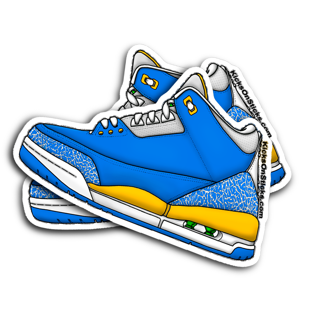 Jordan 3 "DTRT" Sneaker Sticker
