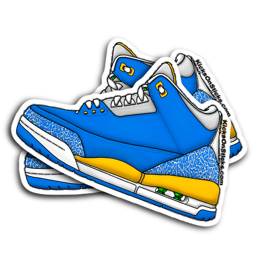 Jordan 3 "DTRT" Sneaker Sticker