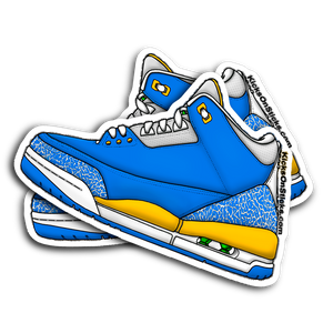 Jordan 3 "DTRT" Sneaker Sticker