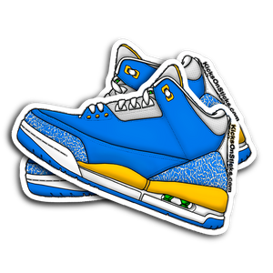 Jordan 3 DTRT Sneaker Sticker
