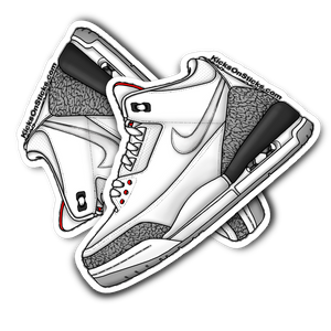 Jordan 3 "JTH" Sneaker Sticker