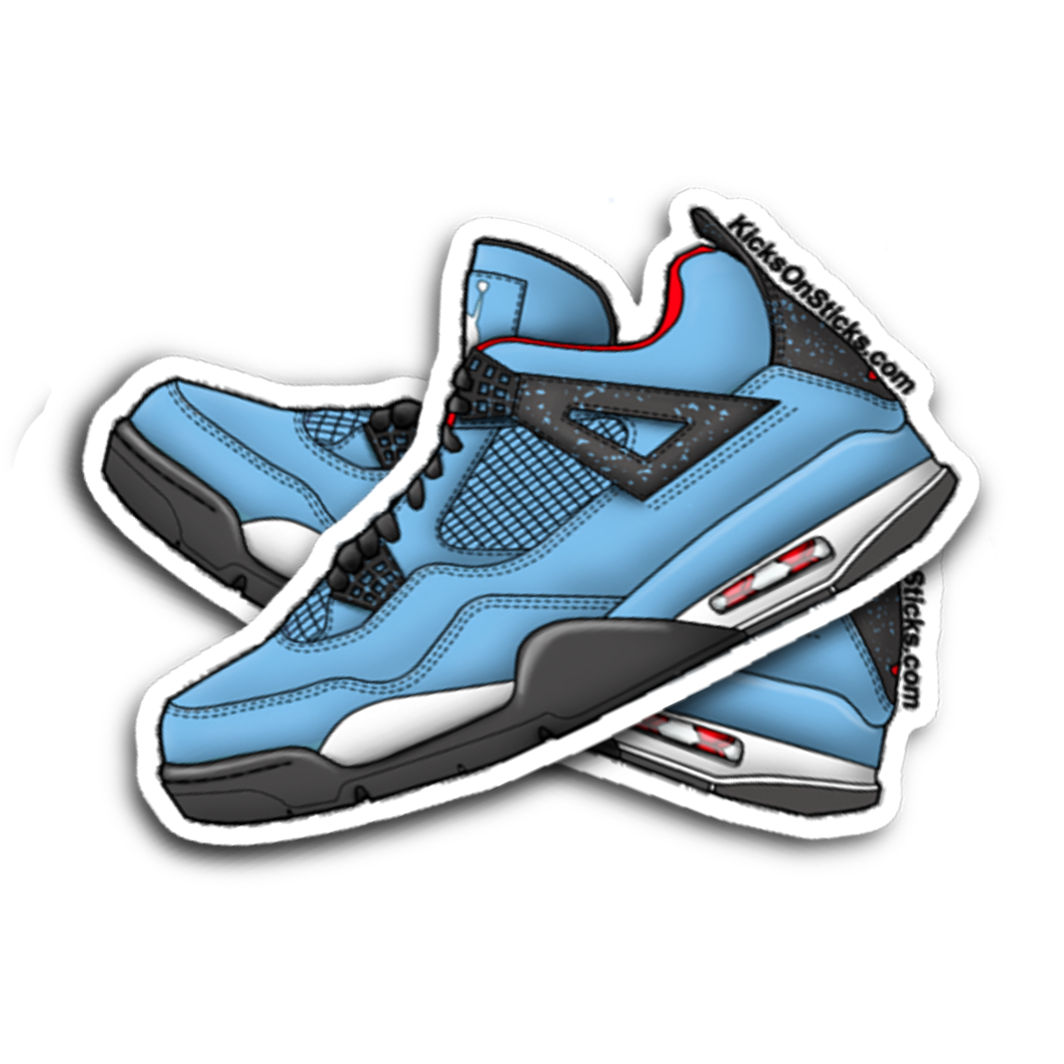 Jordan 4 "Travis Scott Cactus Jack" Sneaker Sticker