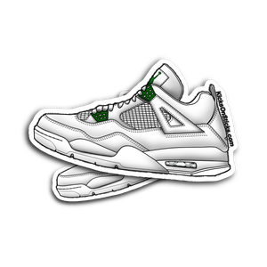Jordan 4 "Classic Green" Sneaker Sticker
