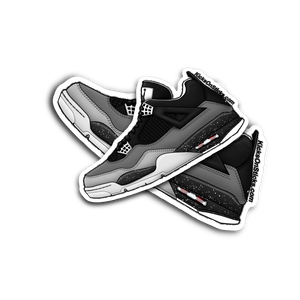 Jordan 4 "Fear" Sneaker Sticker