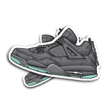 Jordan 4 "Kaws Grey" Sneaker Sticker