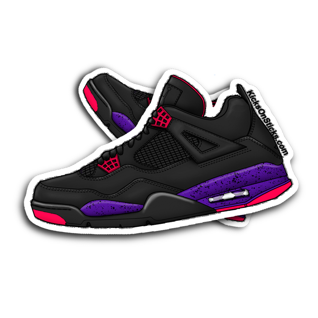 Jordan 4 "Raptor" Sneaker Sticker