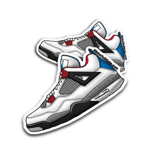Jordan 4 "What The" Sneaker Sticker