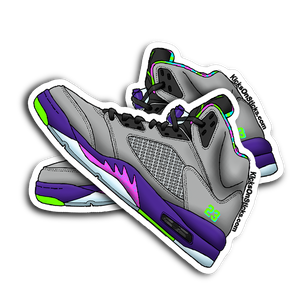 Jordan 5 "Bel-Air" Sneaker Sticker