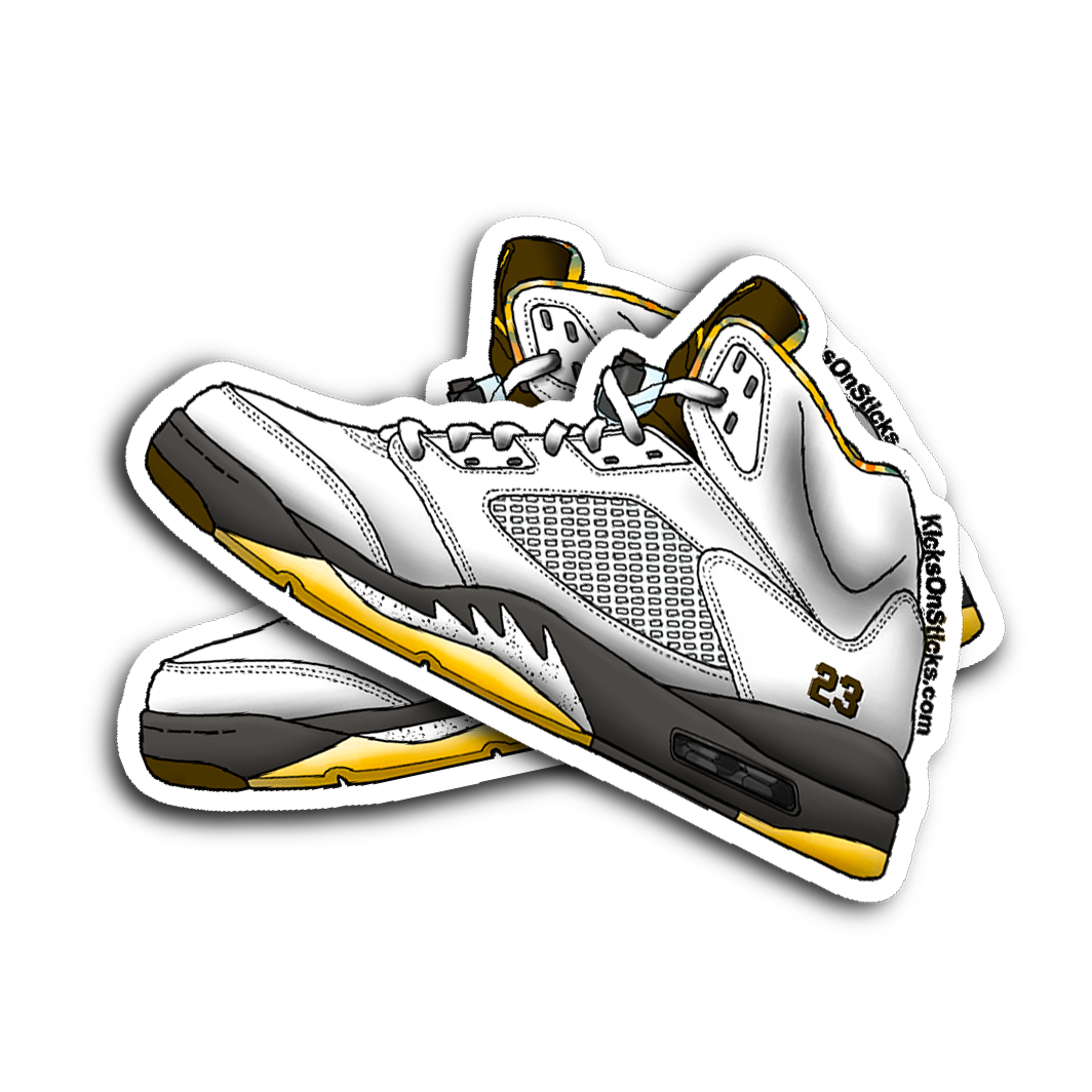 Jordan 5 "Dark Army" Sneaker Stickers