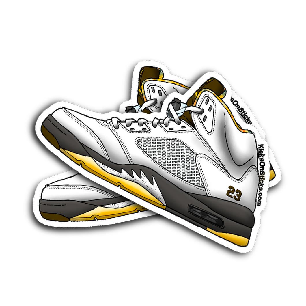 Jordan 5 Dark Army Sneaker Stickers