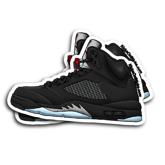 Jordan 5 "Metallic" Sneaker Sticker