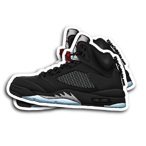 Jordan 5 "Metallic" Sneaker Sticker