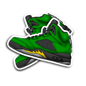 Jordan 5 "Oregon" Sneaker Sticker