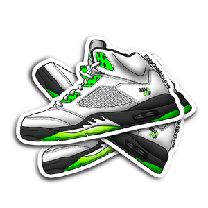 Jordan 5 "Quai" Sneaker Sticker