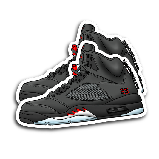 Jordan 5 'Raging Bull" 3M Sneaker Sticker