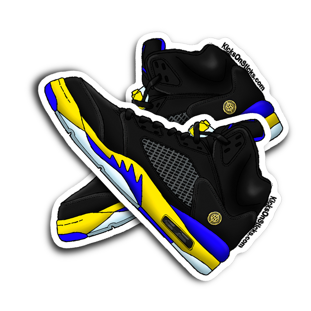 Jordan 5 "Shanghai" Sneaker Sticker