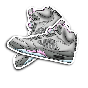 Jordan 5 "Shy Pink" Sneaker Sticker