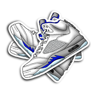 Jordan 5 "Stealth" Sneaker Sticker