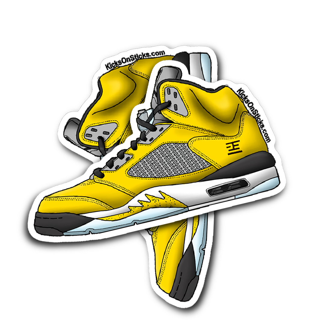 Jordan 5 "Tokyo" Sneaker Sticker