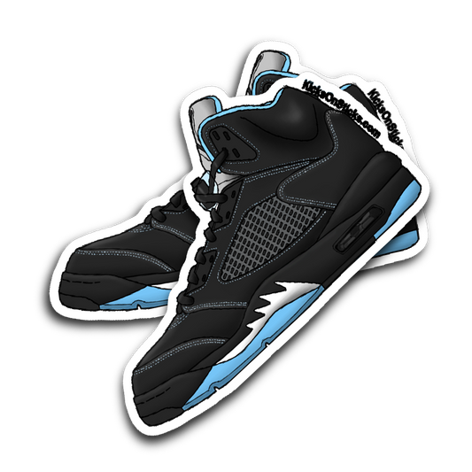 Jordan 5 "University Blue" Sneaker Sticker
