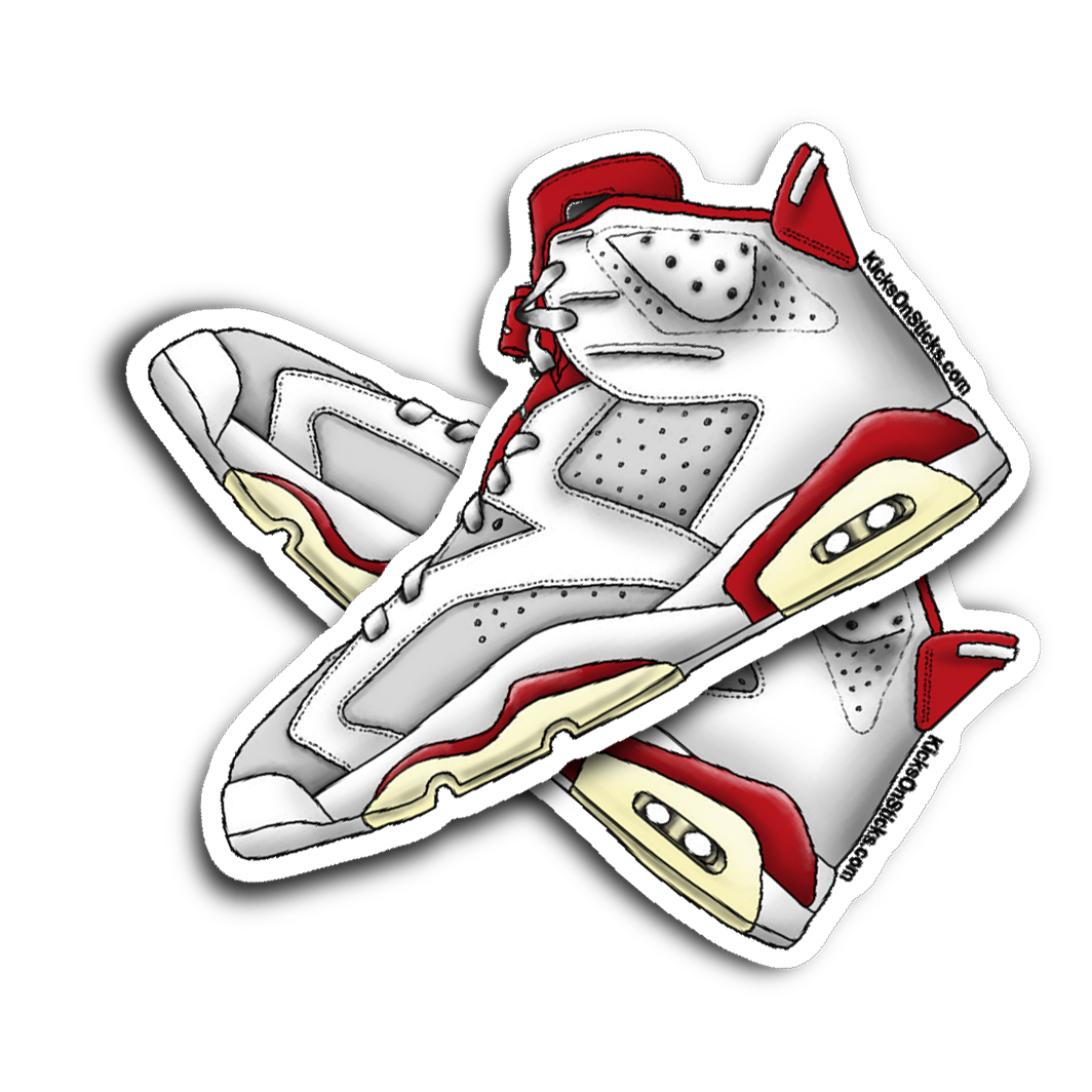 Jordan 6 "Alternate" Sneaker Sticker