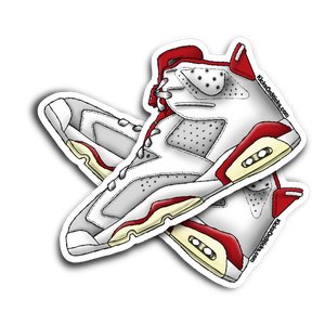Jordan 6 "Alternate" Sneaker Sticker