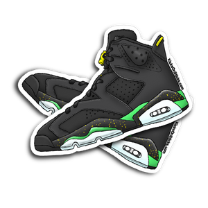 Jordan 6 "Brazil" Sneaker Sticker