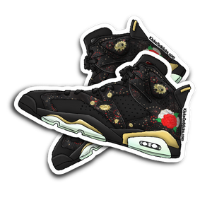 Jordan 6 "Chinese New Year" Sneaker Sticker