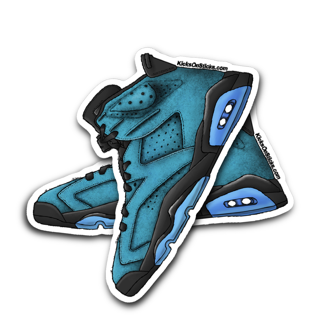 Jordan 6 "Chameleon" Sneaker Sticker