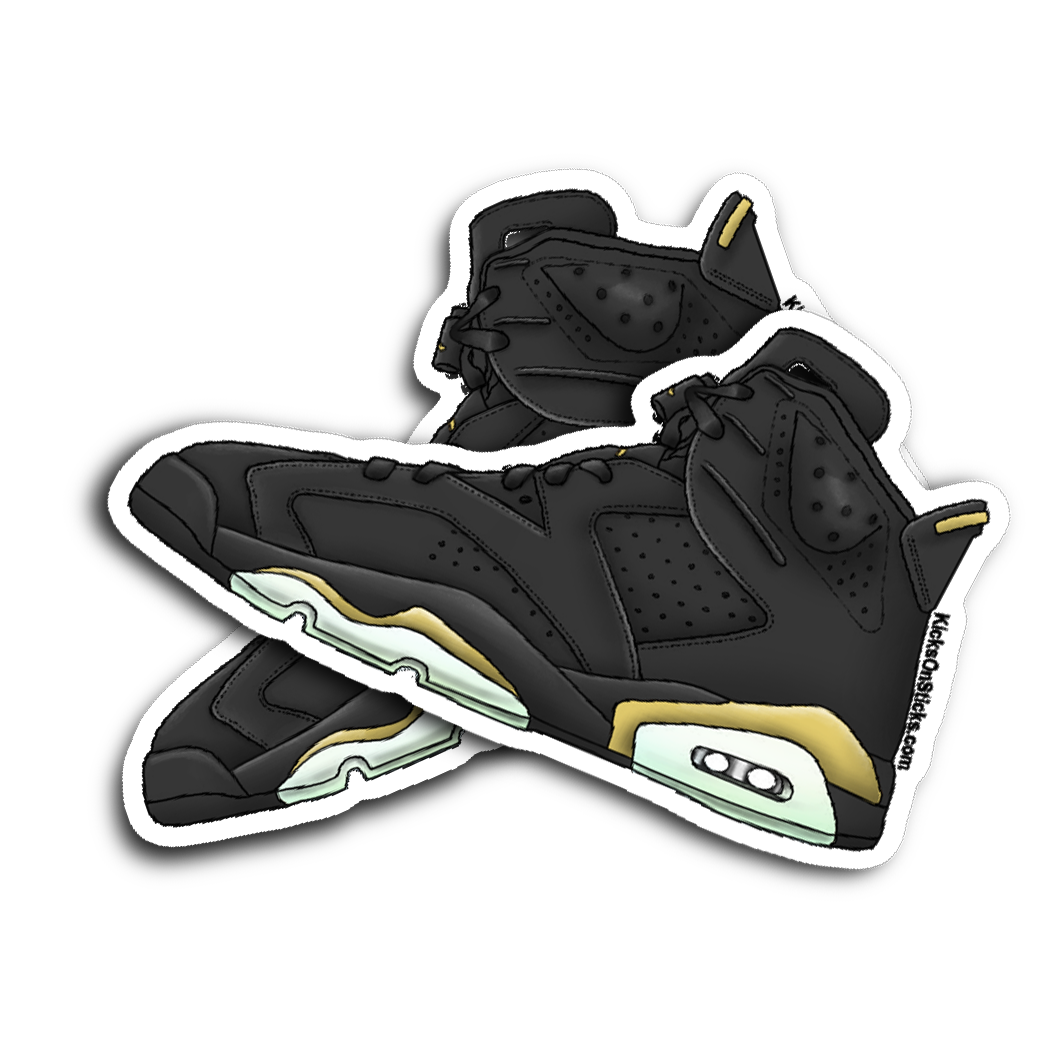 Jordan 6 "DMP" Sneaker Sticker