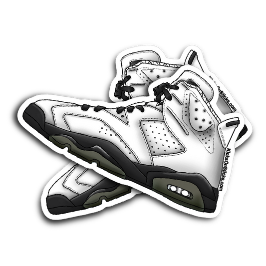 Jordan 6 "Motorsports" Sneaker Sticker