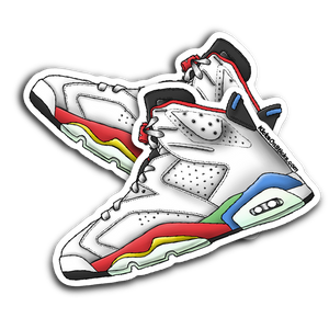 Jordan 6 "Olympic Beijing" Sneaker Sticker