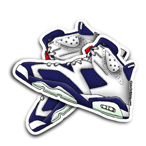 Jordan 6 "Olympic" Sneaker Sticker