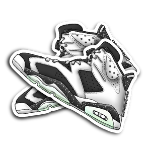 Jordan 6 "Oreo" Sneaker Sticker