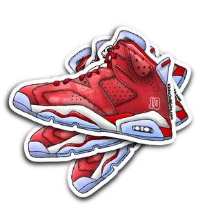 Jordan 6 "Slam Dunk" Sneaker Sticker