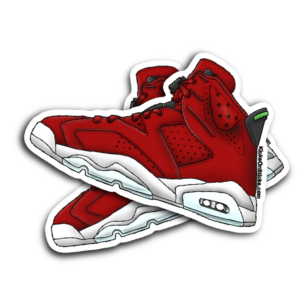 Jordan 6 "Spike" Sneaker Sticker