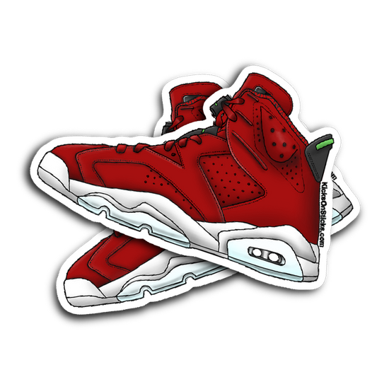 Jordan 6 "Spike" Sneaker Sticker