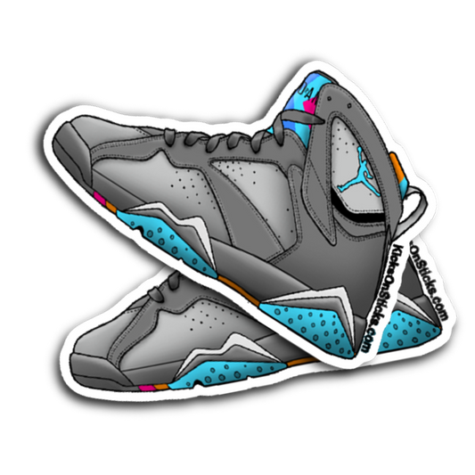 Jordan 7 "Barcelona Days" Sneaker Sticker